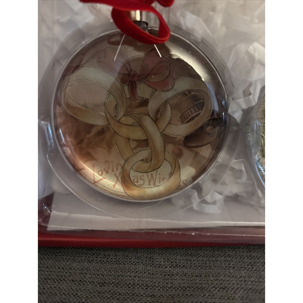 Vtg Limited Edition Glass Dome Ornaments Pottery Barn Twelve Days of Christmas - Picture 8 of 16
